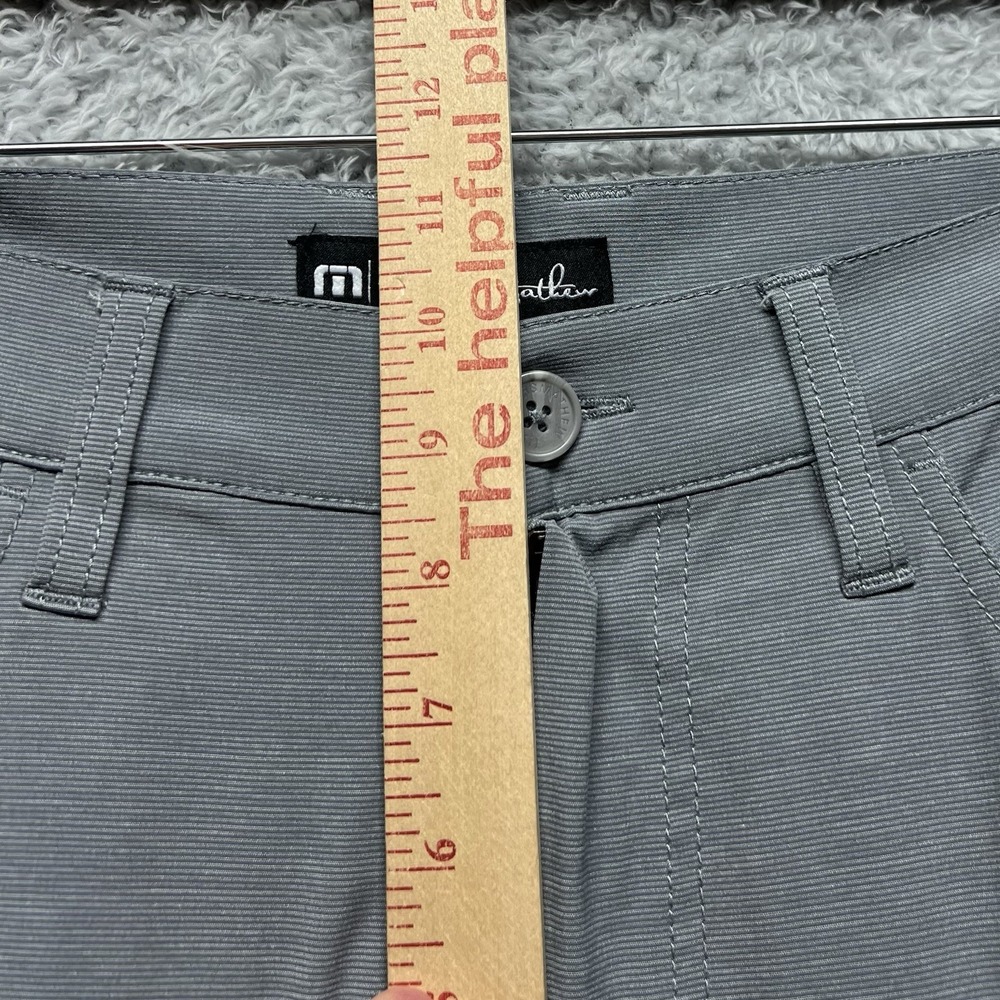 Travis Mathew Open to Close 2.0 Pants Mens 34x29 Heather Gray Performance Golf - Picture 13 of 14